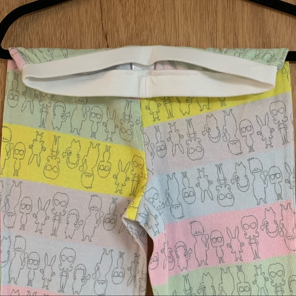 NWOT! BOB’S BURGERS Striped Thermal PAJAMAS SLEEP SET!BRAND NEW Lost tag @ store - Picture 11 of 14